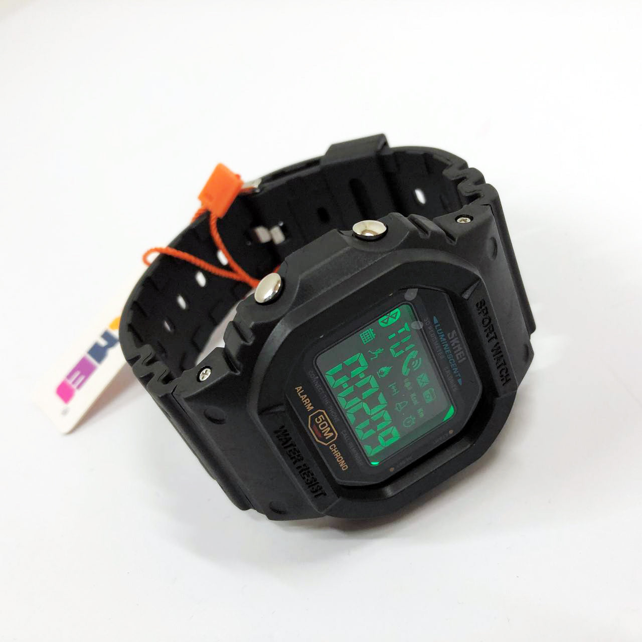 Смарт-годинник наручний чоловічий SKMEI 1629BK, Годинник військовий чоловічий, Годинник для військовослужбовців