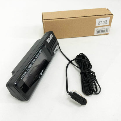 Часы-термометр VST-7065 внешний и внутренний датчик, Домашняя метеостанция с гигрометром, Цифровые часы