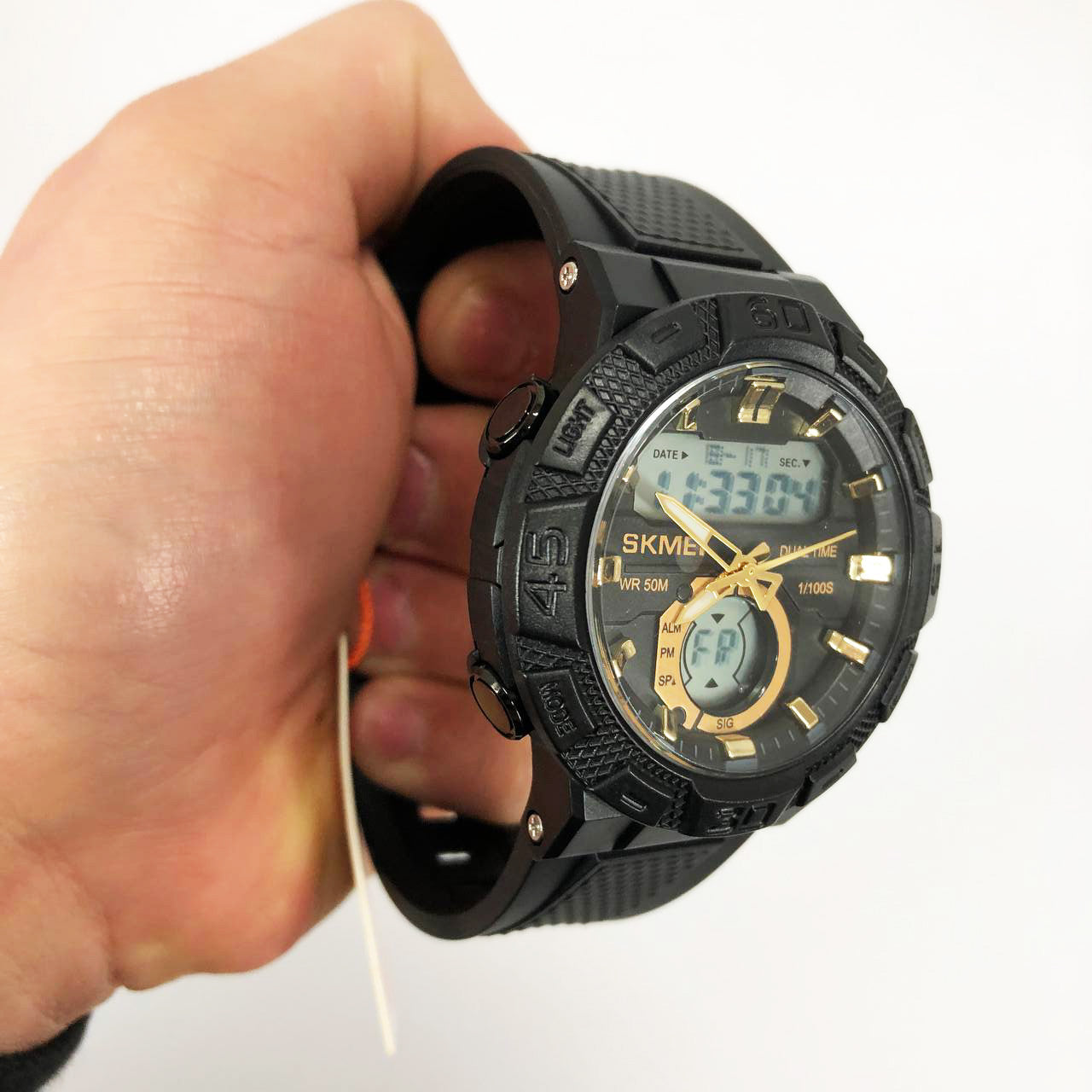 Часы наручные мужские SKMEI 1881GDWT, модные мужские часы, оригинальные мужские часы брендовые