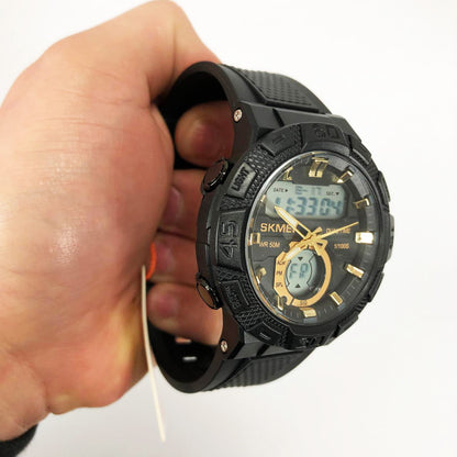 Часы наручные мужские SKMEI 1881GDWT, модные мужские часы, оригинальные мужские часы брендовые