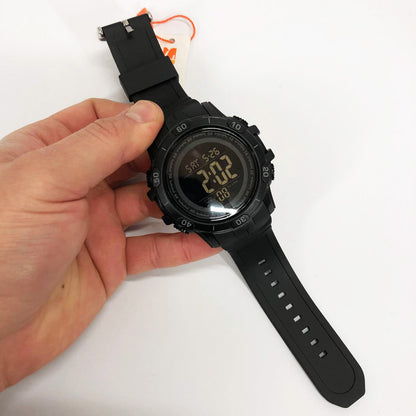 Часы наручные мужские SKMEI 1475BK BLACK, военные тактические часы. Цвет: черный