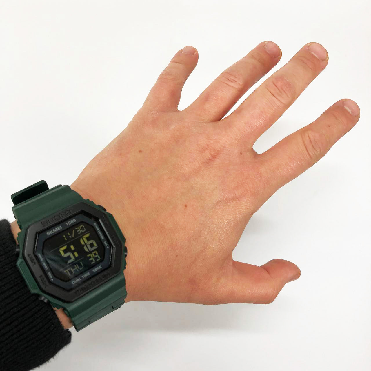 Часы наручные мужские SKMEI 1988DKGN, часы наручные электронные тактические, часы армейские оригинал