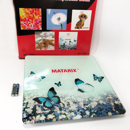 Весы напольные MATARIX MX-452 180 кг, Весы напольные для измерения массы тела, Электронные весы бабочки