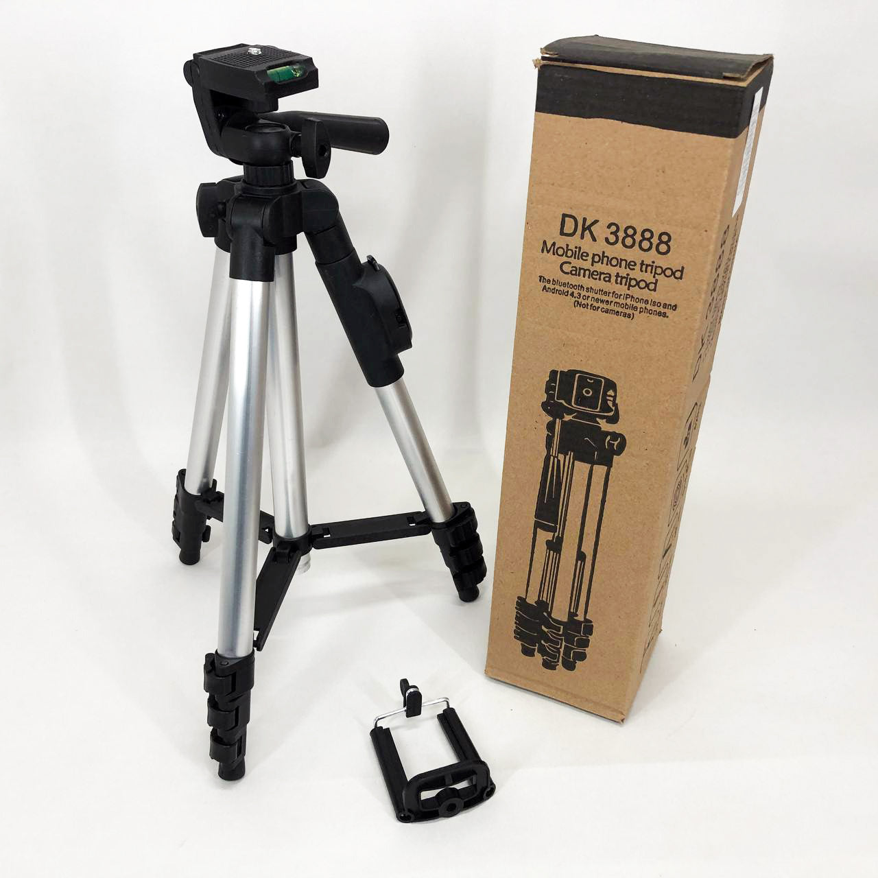 Трипод тренога штатив Tripod DK-3888 с пультом Bluetooth, тренога для фото, штатив маленький
