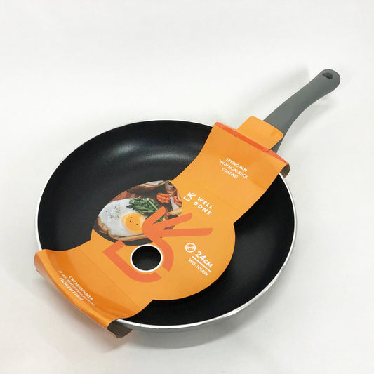 Сковорода алюминиевая 24 см WELL DONE WD-1014W индукция, антипригарная сковорода для индукционной плиты