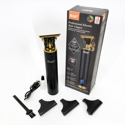 Триммер RAF R.437 для стрижки волос и бороды аккумуляторная