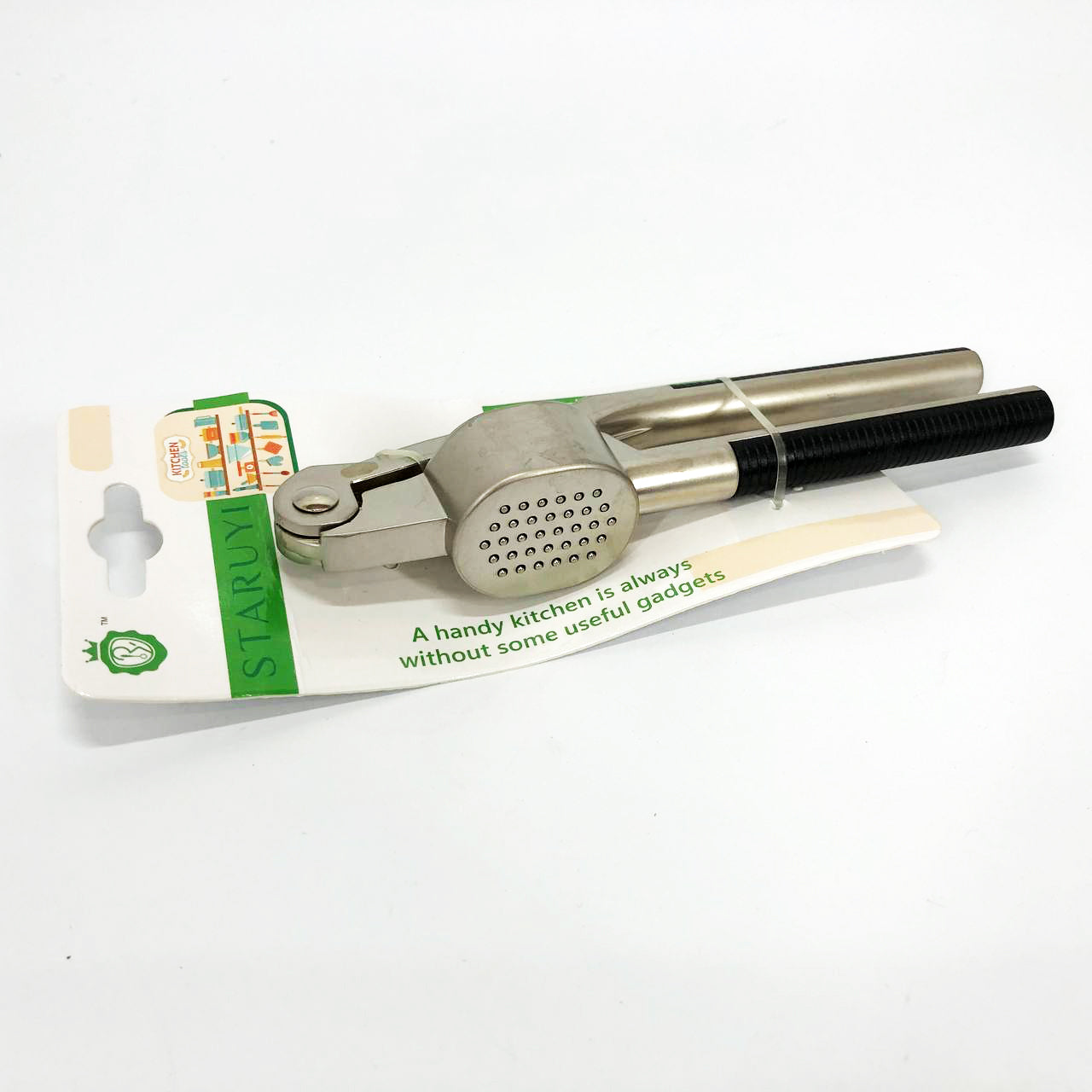 Пресс для чеснока UNIQUE UN-1761 чеснокодавка ручная металлическая