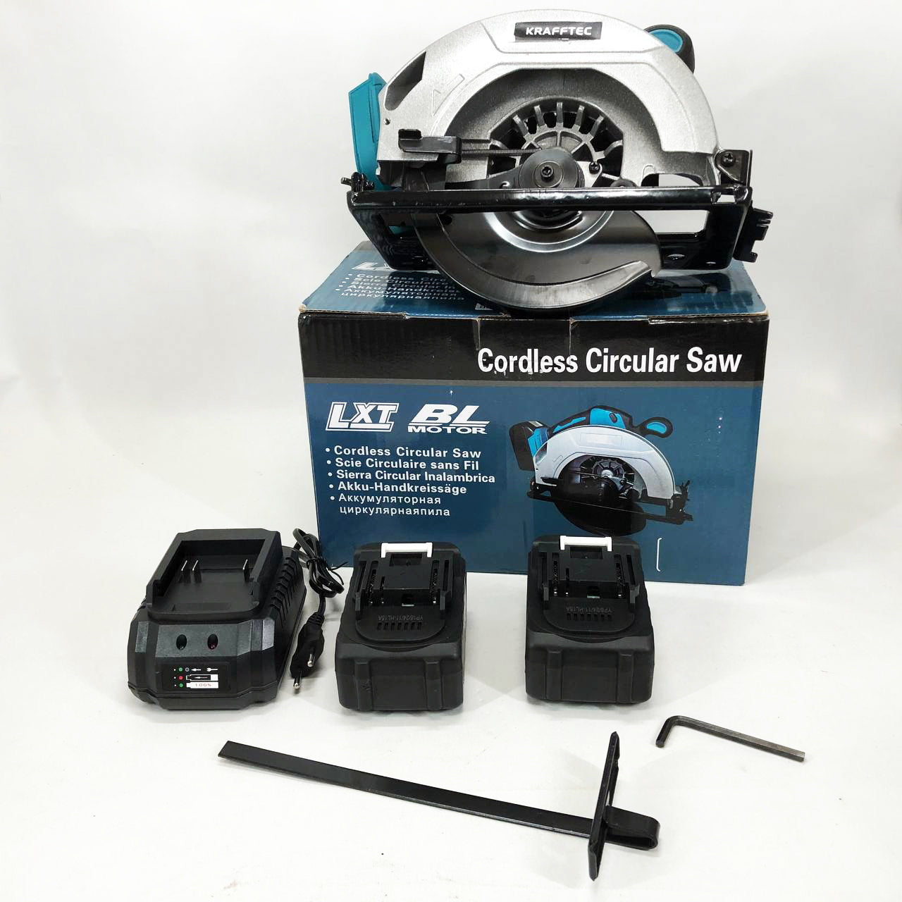 Аккумуляторная циркулярная пила KRAFFTEC 48V