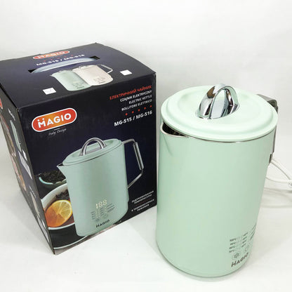 Электрочайник Magio MG-515, 1.5 л, 1500 Вт, с двойными стенками и регулировкой температуры