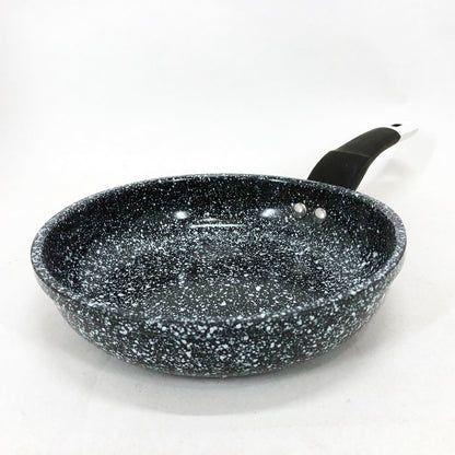 Сковорода UNIQUE UN-5102 20 см. без крышки, светлый гранит. Антипригарная с бакелитовой ручкой