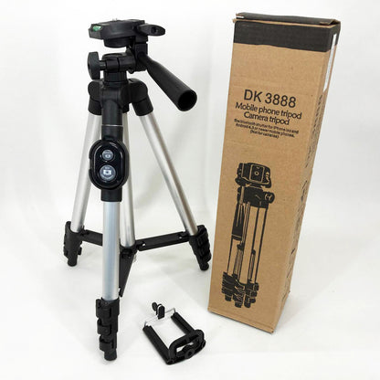 Трипод тренога штатив Tripod DK-3888 с пультом Bluetooth, тренога для фото, штатив маленький