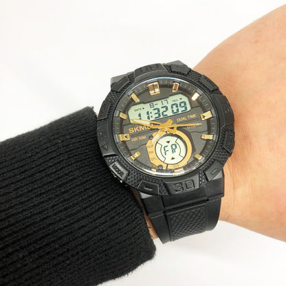 Часы наручные мужские SKMEI 1881GDWT, модные мужские часы, оригинальные мужские часы брендовые