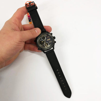 Часы наручные мужские SKMEI 1975LBKBK, оригинальные мужские часы, часы кварцевые мужские