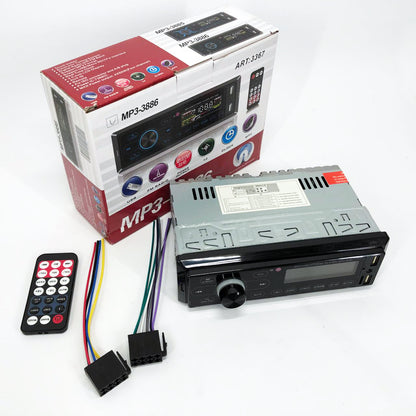 Автомагнитола с сенсорный дисплей MP3 3886 ISO 1DIN многофункциональная, Мультимедиа для автомобиля