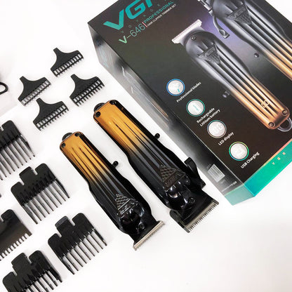 Комплект VGR 2 в 1 V-646 аккумуляторная машинка для стрижки и триммер