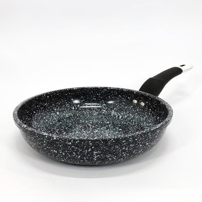 Сковорода Unique UN-5103-22 с антипригарным покрытием 22 см Серый гранит