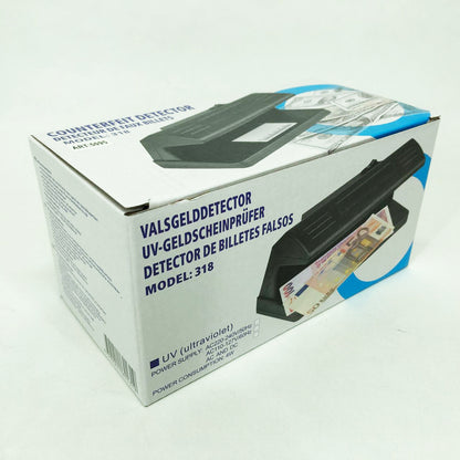Детектор валют ультрафиолетовый Counterfeit Money Detector UV Ultraviolet Light 318