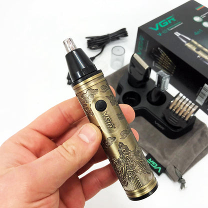 Триммер VGR 4 в 1 V-621, Мужские электробритвы для лица, Бритва для влажного удаления волос