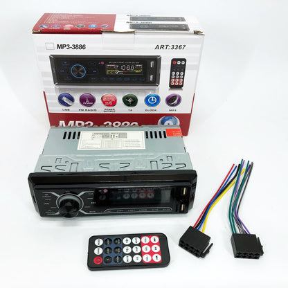 Автомобильная магнитола MP3-3885 ISO 1DIN с сенсорным дисплеем, Бюджетная автомагнитола 1 din