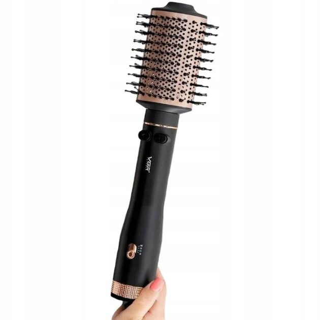 Электрический фен браш для укладки волос VGR V-494 2200 Вт. Цвет: черный