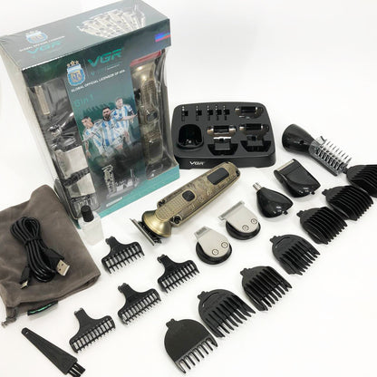 Набор для стрижки VGR 6 в 1 V-095, 16 насадок,  Многофункциональная аккумуляторная машинка для стрижки