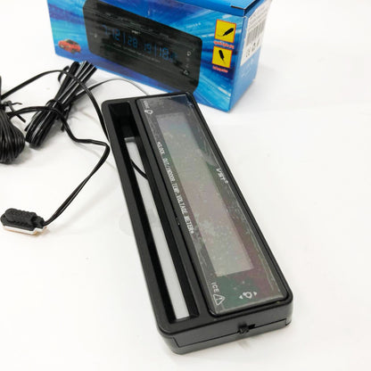 Автомобильные часы с термометром и вольтметром VST-7010V