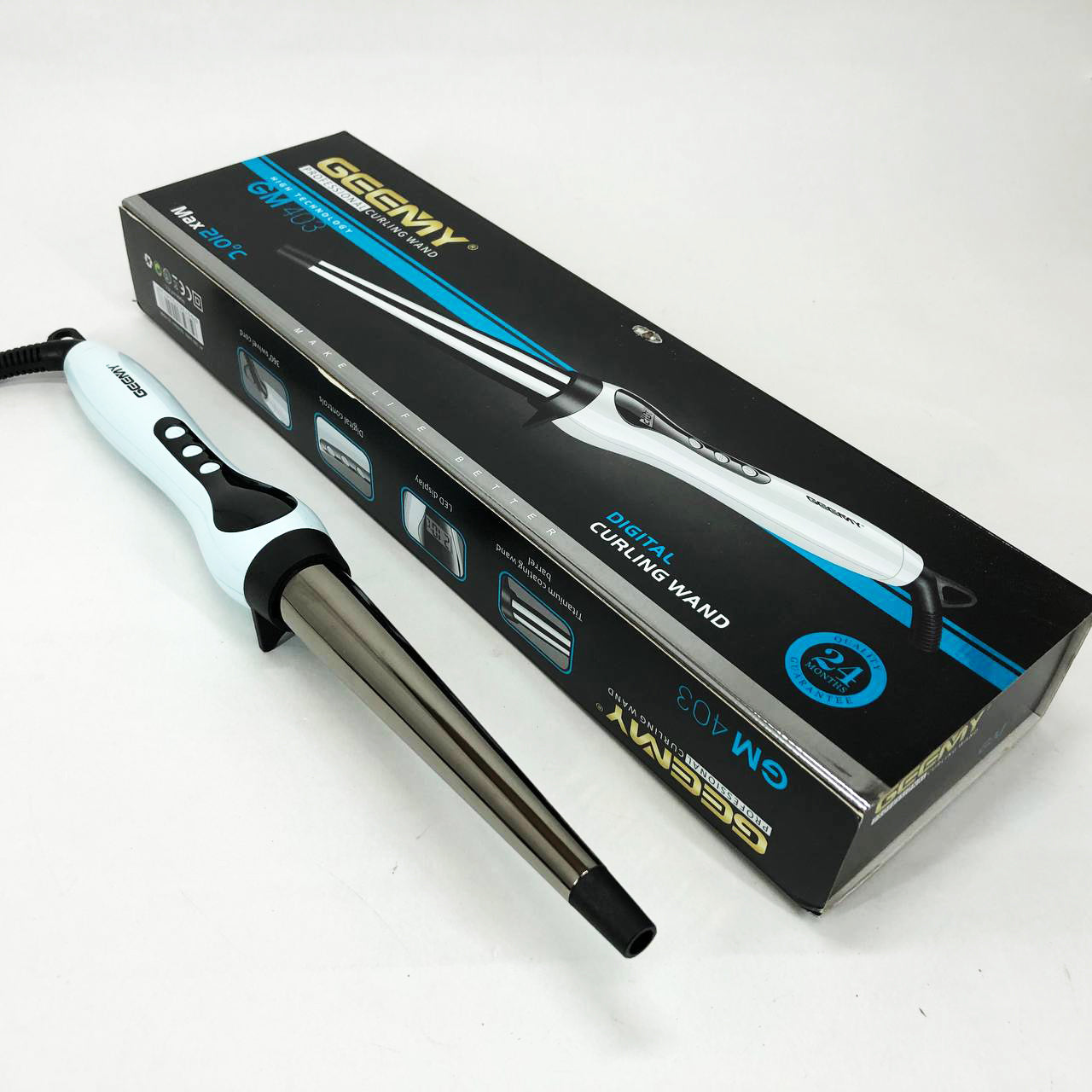 Конусная профессиональная плойка для локонов Gemei GM-403