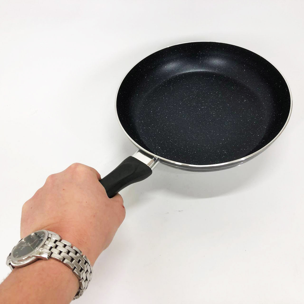 Сковорода UNIQUE UN-5154 24 см. без крышки, Сковорода с антипригарным покрытием и бакелитовой ручкой