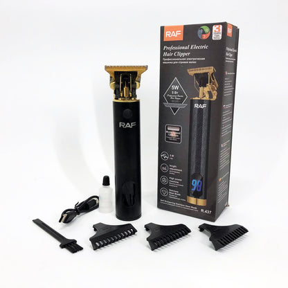 Триммер RAF R.437 для стрижки волос и бороды аккумуляторная