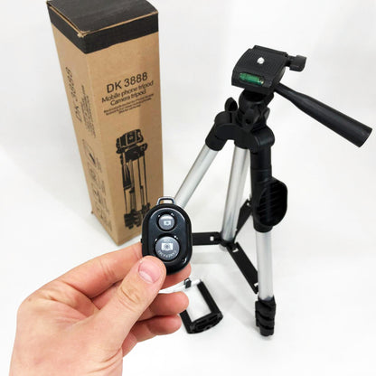 Трипод тренога штатив Tripod DK-3888 с пультом Bluetooth, тренога для фото, штатив маленький