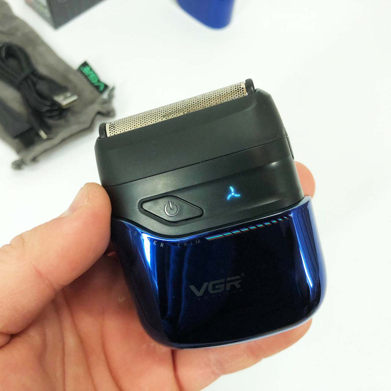 Электробритва VGR V-364 BLUE шейвер