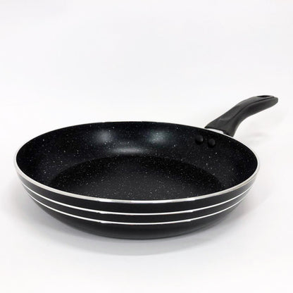 Сковорода 22 см темный мрамор UNIQUE UN-5153 | Антипригарная сковорода | Мраморная сковорода