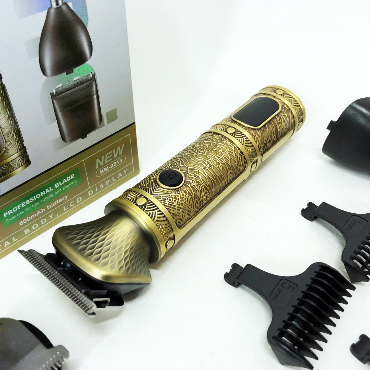 Триммер 18 в 1 Kemei KM-2313, Универсальный триммер для мужчин хорошие машинки для стрижки волос для дома