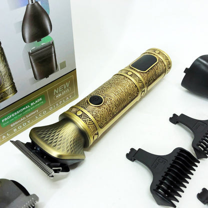 Триммер 18 в 1 Kemei KM-2313, Универсальный триммер для мужчин хорошие машинки для стрижки волос для дома