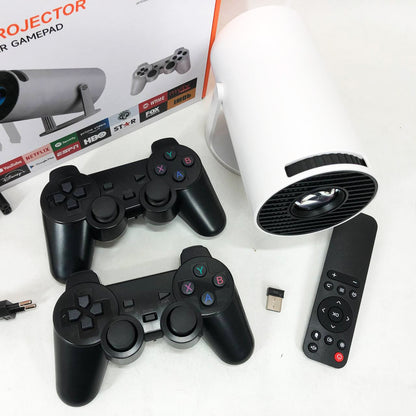 Смарт-проектор - ігрова приставка з джойстиками X10 Plus