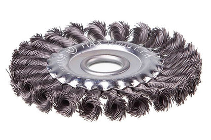 Щетка дисковая Intertool - 125 мм плетеная