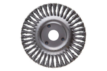 Щетка дисковая Intertool - 200 мм плетеная