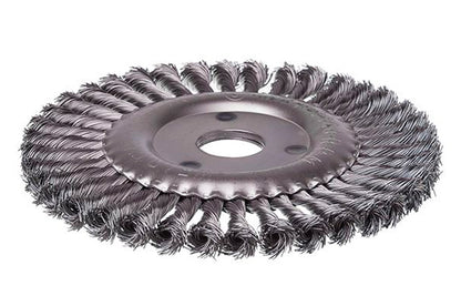 Щетка дисковая Intertool - 200 мм плетеная
