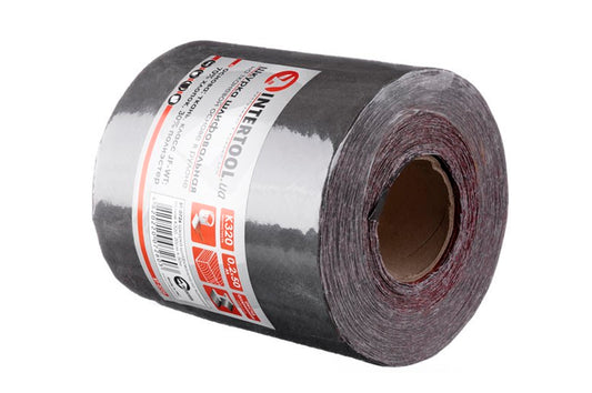 Шлифовальная шкурка Intertool - 200 мм х 50 м P320