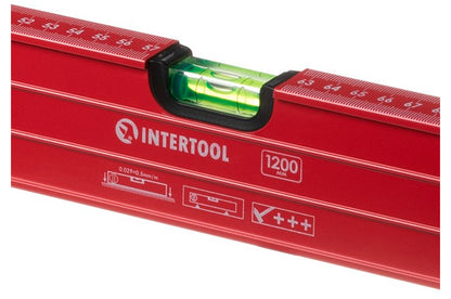 Уровень Intertool - 1200 мм с поворотной капсулой