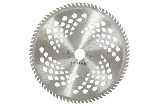 Диск для триммера "Капля" 230мм x 80Т победитовый