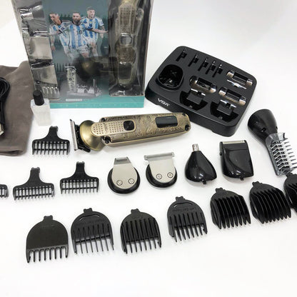 Набор для стрижки VGR 6 в 1 V-095, 16 насадок,  Многофункциональная аккумуляторная машинка для стрижки