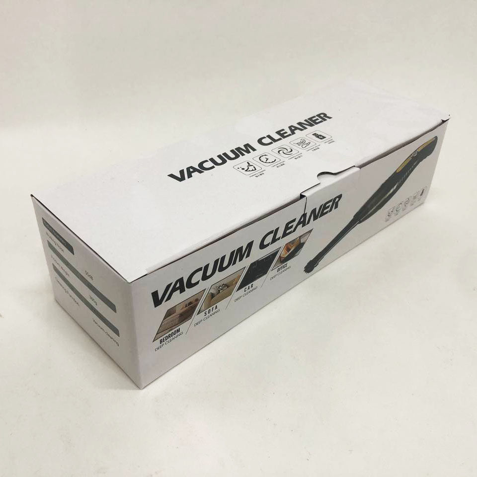 Пылесос автомобильный Car Vacuum Cleaner HY05 на АККУМУЛЯТОРЕ. Цвет: белый