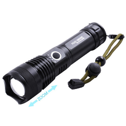 Фонарь ручной Police X71A-HP50, ЗУ micro USB, 1x18650/3xAAA, zoom, индикация заряда, качественный фонарик