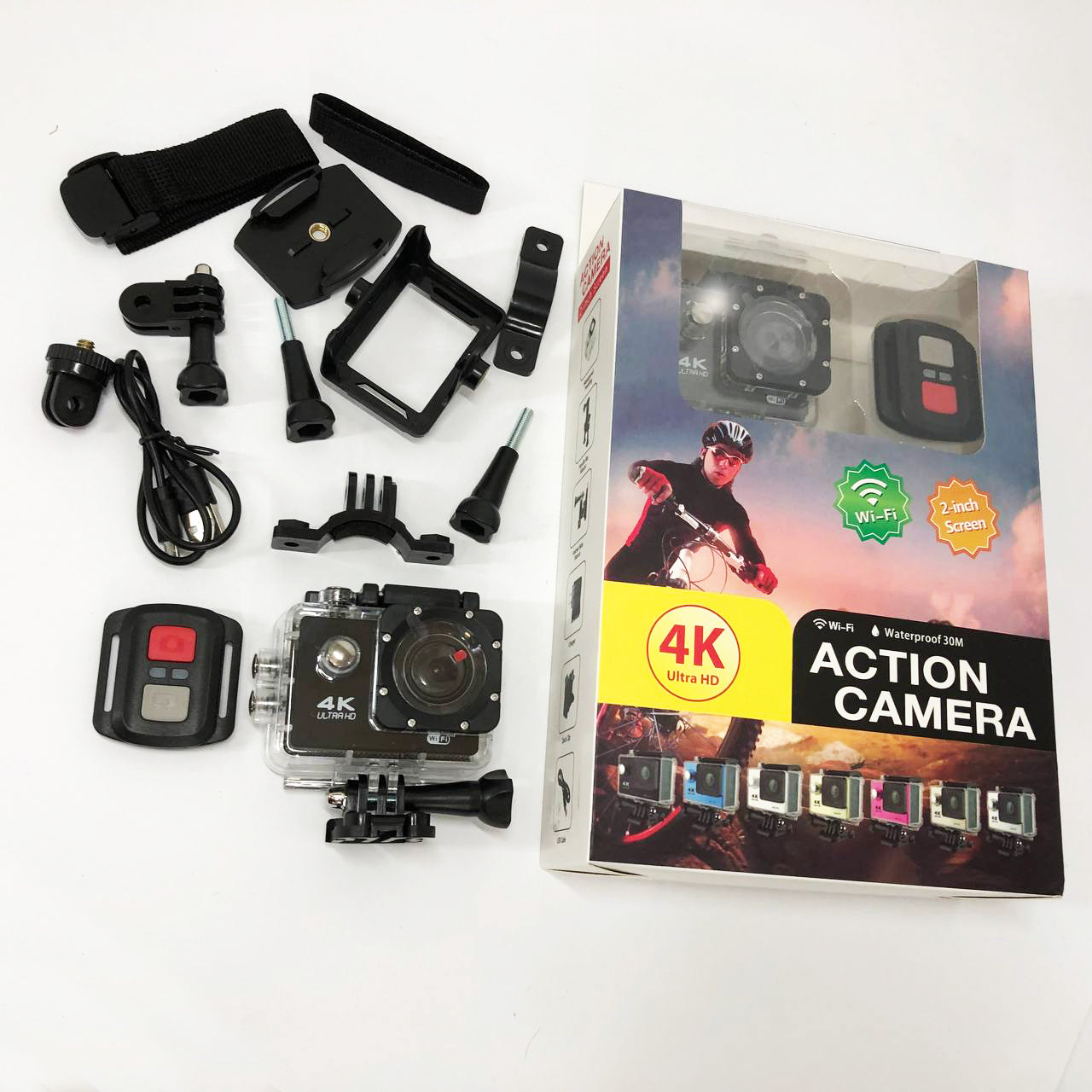 Водонепроницаемая спортивная экшн-камера DVR SPORT S3R Wi Fi с пультом