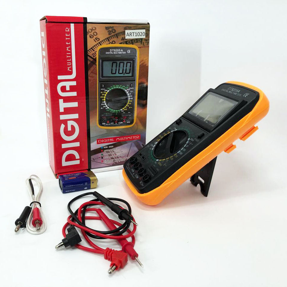 Мультиметр цифровой Digital DT-9208A универсальный, мультиметр для дома, хороший мультиметр