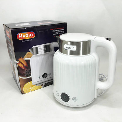 Электрочайник Magio MG-507 1250 Вт, Хороший электрический чайник, Чайник електро, Бесшумный чайник