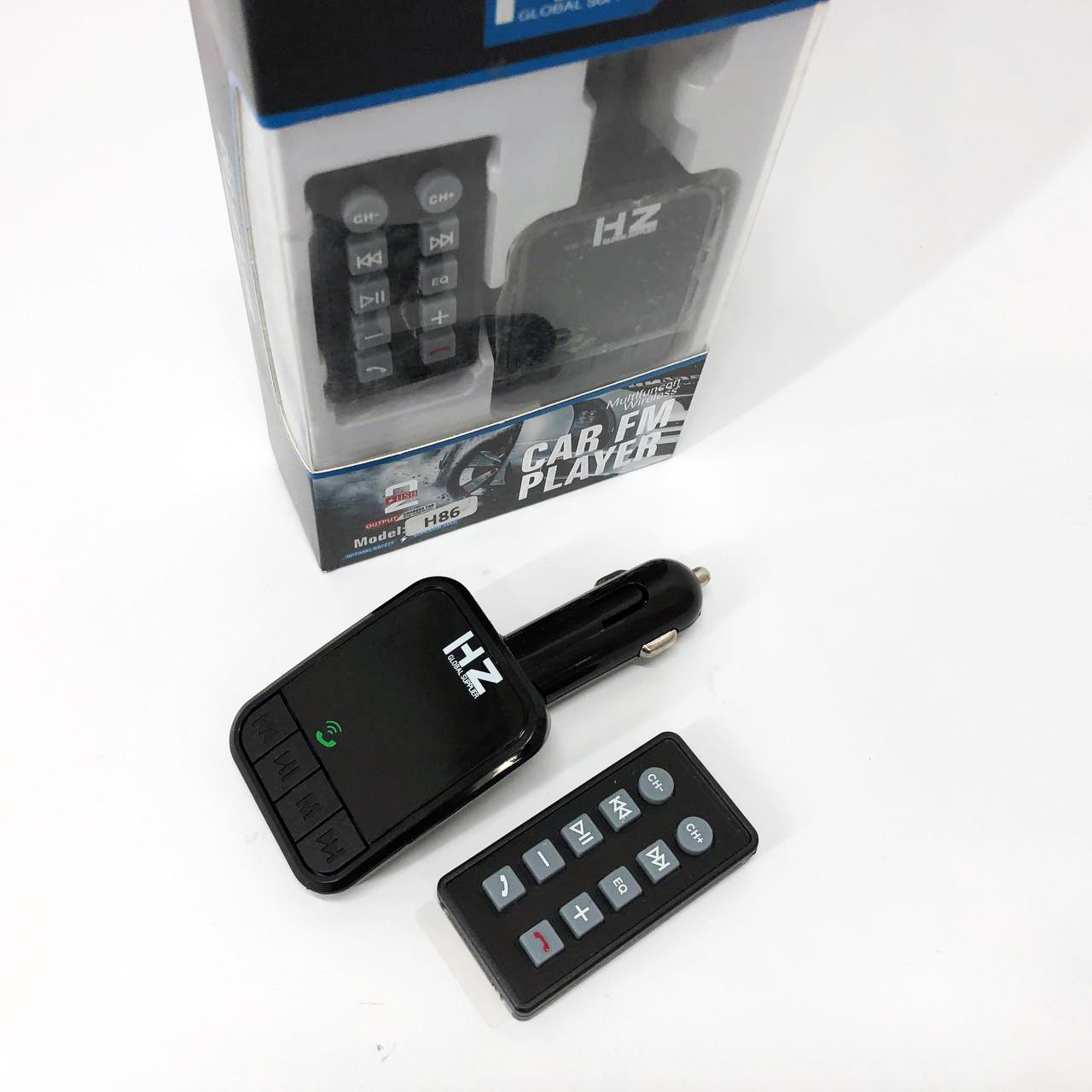 Трансмиттер/модулятор H86BT, FM модулятор с bluetooth, Fm трансмиттер в машину, Качественный фм модулятор