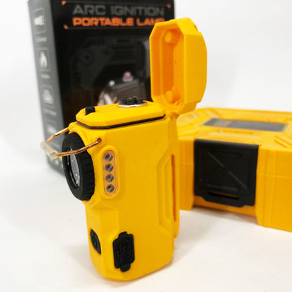 Багатофункціональний армійський ліхтар D50-SMD індикація заряду, запальничка.