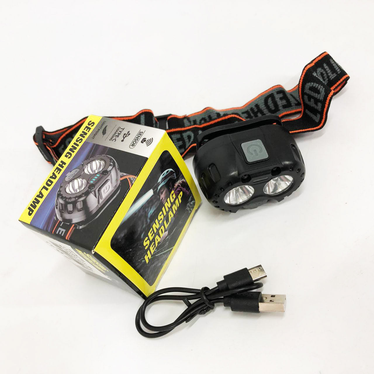 Фонарь налобный Bailong 666-2 XPL, Мощный фонарь на голову, Наголовный фонарь, Надежный налобный фонарь